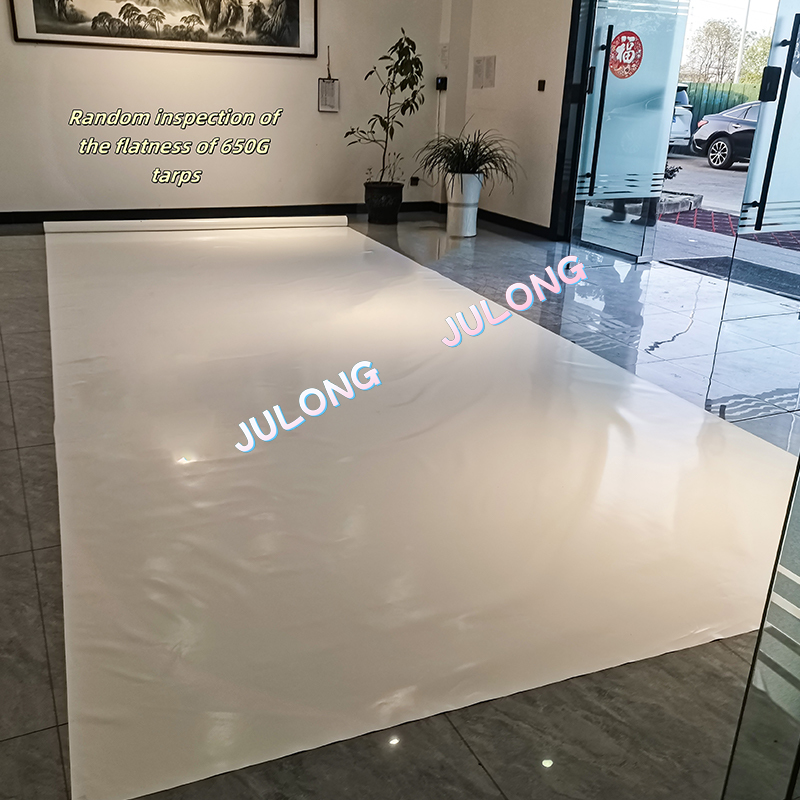 PVC Tarp untuk tirai samping truk