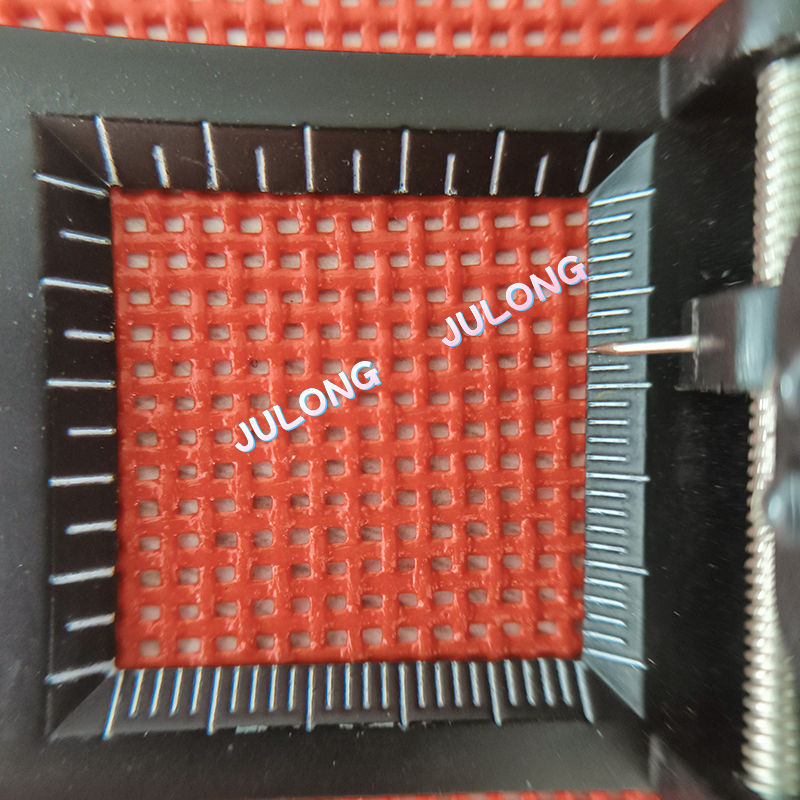 400g PVC Polyester Mesh Fabric untuk Sunshade Luar Ruang
