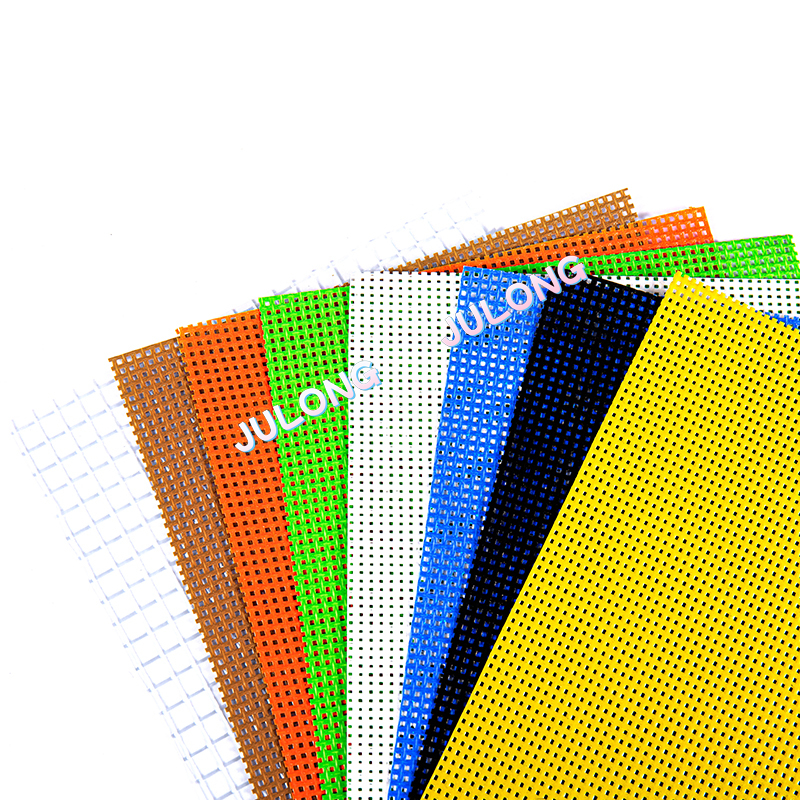 400G PVC Mesh kain untuk dekorasi dinding eksterior bangunan