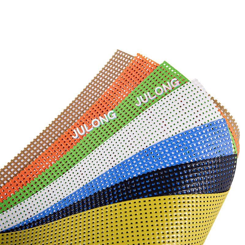 400G PVC Mesh kain untuk dekorasi dinding eksterior bangunan